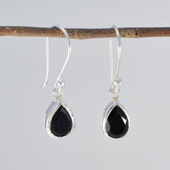 Black-Onyx-Turkish-Zoe-Solitaire-Dangle-Black-Sterling-Silver-Earring