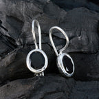 Black-Onyx-Middle-Eastern-Mei-Solitaire-Dangle-Black-Silver-Earring