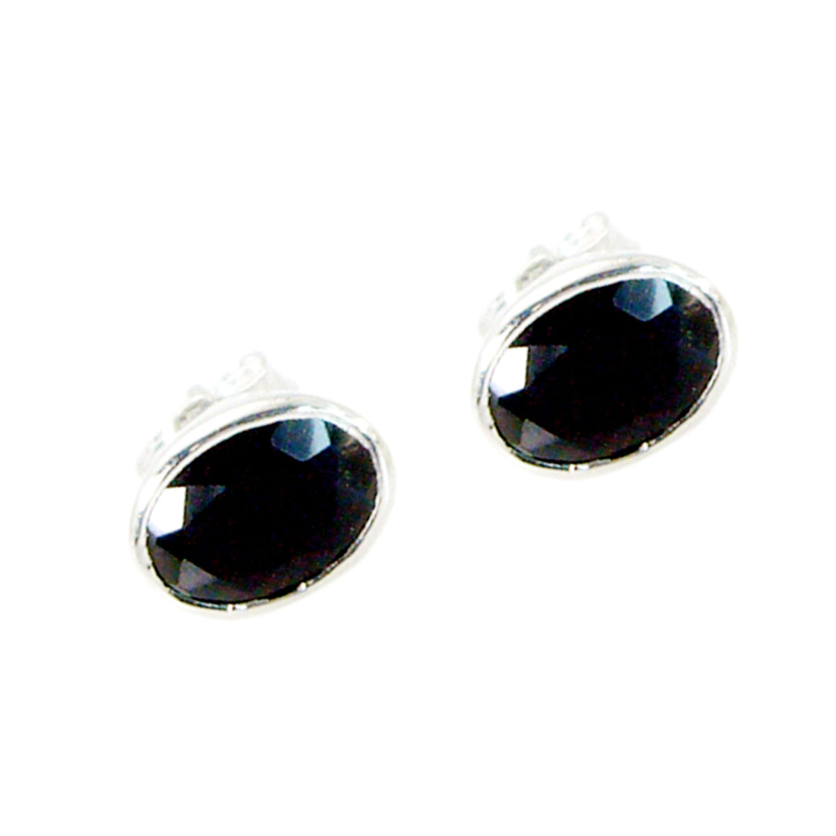 Black-Onyx-African-Zoey-Solitaire-Stud-Black-92.5-Silver-Earring
