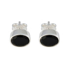 Black-Onyx-Mexican-Amelia-Solitaire-Stud-Black-Sterling-Silver-Earring