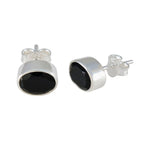 Black-Onyx-Mexican-Amelia-Solitaire-Stud-Black-Sterling-Silver-Earring