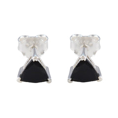 Black-Onyx-Moroccan-Carolina-Solitaire-Stud-Black-Silver-Earring