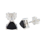 Black-Onyx-Moroccan-Carolina-Solitaire-Stud-Black-Silver-Earring