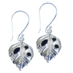 Black-Onyx-Egyptian-Chen-multiple-Dangle-Black-925-Sterling-Silver-Earring