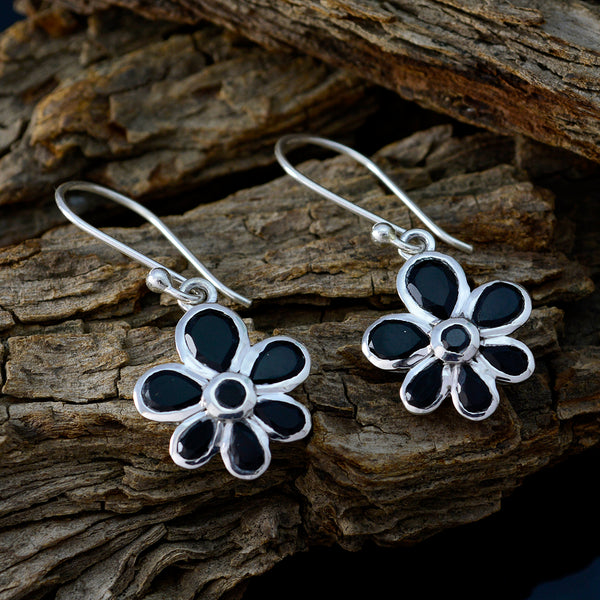 Black-Onyx-Australian-Jia-multiple-Dangle-Black-Sterling-Silver-Earring