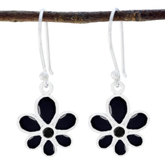Black-Onyx-Australian-Jia-multiple-Dangle-Black-Sterling-Silver-Earring
