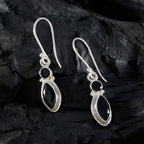 Black-Onyx-Spanish-Anna-Toi-et-Moi-Dangle-Black-92.5-Silver-Earring