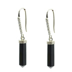 Black-Onyx-Italian-Haruka-multiple-Dangle-Black-Sterling-Silver-Earring