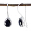 Black-Onyx-Mexican-Hua-multiple-Dangle-Black-925-Sterling-Silver-Earring