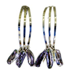 Grey-Pearl-Australian-Hye-jin-multiple-Dangle-Gray-925-Sterling-Silver-Earring