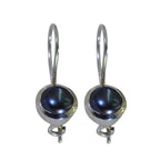Grey-Pearl-Spanish-Jia-multiple-Dangle-Gray-925-Silver-Earring