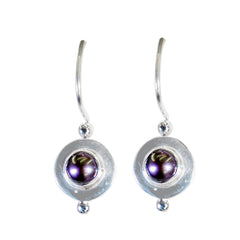 Grey-Pearl-French-Jiwoo-Solitaire-Dangle-Gray-Sterling-Silver-Earring