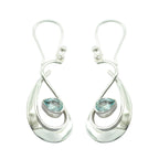 Blue-Topaz-Moroccan-Min-seo-multiple-Dangle-Blue-925-Silver-Earring