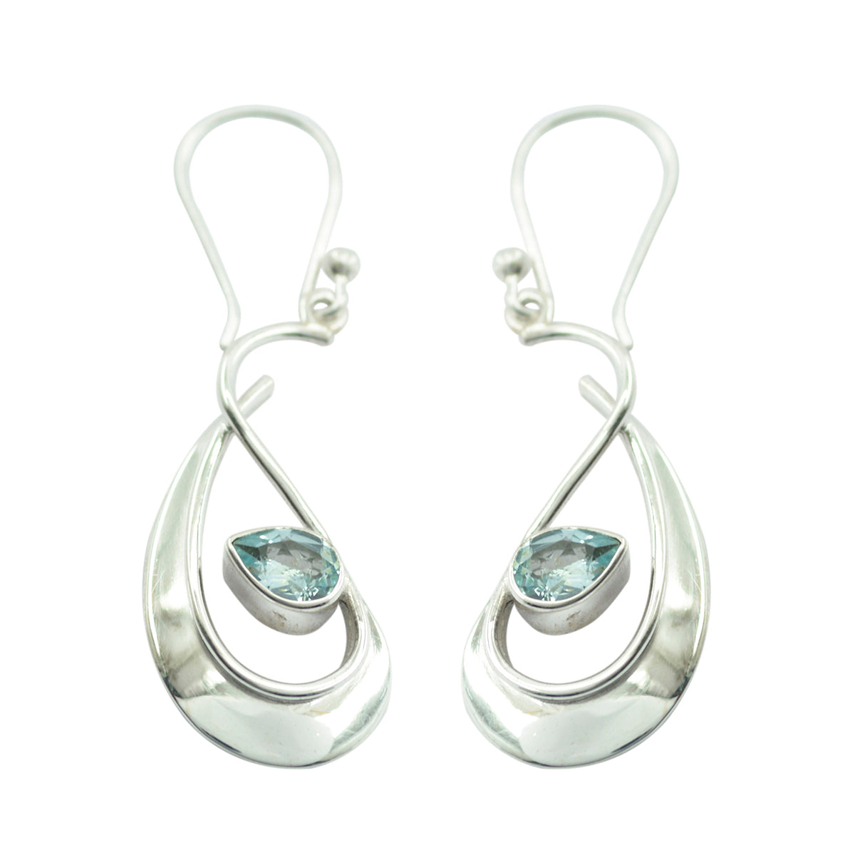 Blue-Topaz-Moroccan-Min-seo-multiple-Dangle-Blue-925-Silver-Earring