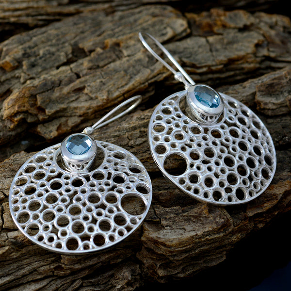 Blue-Topaz-Italian-Soo-jin-Solitaire-Dangle-Blue-925-Silver-Earring