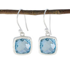 Blue-Topaz-Australian-Chloe-Solitaire-Dangle-Blue-92.5-Silver-Earring