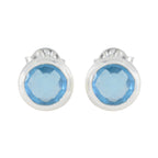 Blue-Topaz-Korean-Soo-jin-Solitaire-Stud-Blue-Silver-Earring