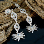 Blue-Topaz-Indian-Kristine-multiple-Stud-Blue-925-Sterling-Silver-Earring