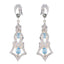 Blue-Topaz-Indian-Lakshmi-multiple-Stud-Blue-925-Silver-Earring