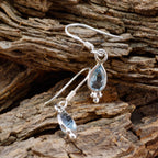 Blue-topaz-American-Isadora-multiple-Dangle-Blue-925-Sterling-Silver-Earring