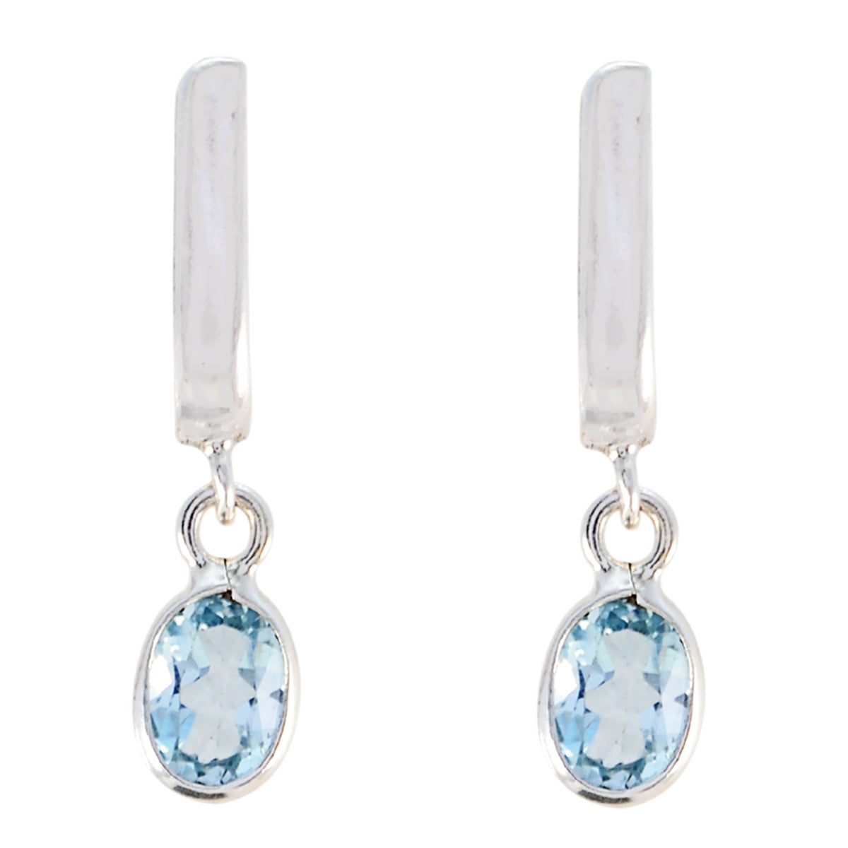 Blue-topaz-Japanese-Eleanor-multiple-Dangle-Blue-925-Silver-Earring