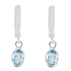 Blue-topaz-Japanese-Eleanor-multiple-Dangle-Blue-925-Silver-Earring