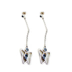 Blue-Topaz-French-Yuna-multiple-Stud-Blue-925-Sterling-Silver-Earring