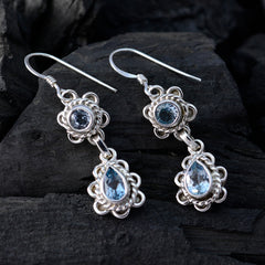 Blue-Topaz-African-Alejandra-multiple-Dangle-Blue-92.5-Silver-Earring