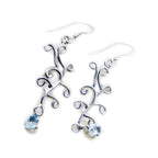 Blue-Topaz-Moroccan-Ana-multiple-Dangle-Blue-Sterling-Silver-Earring