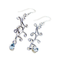 Blue-Topaz-Moroccan-Ana-multiple-Dangle-Blue-Sterling-Silver-Earring