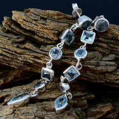 Blue-Topaz-Egyptian-Andrea-multiple-Stud-Blue-925-Sterling-Silver-Earring