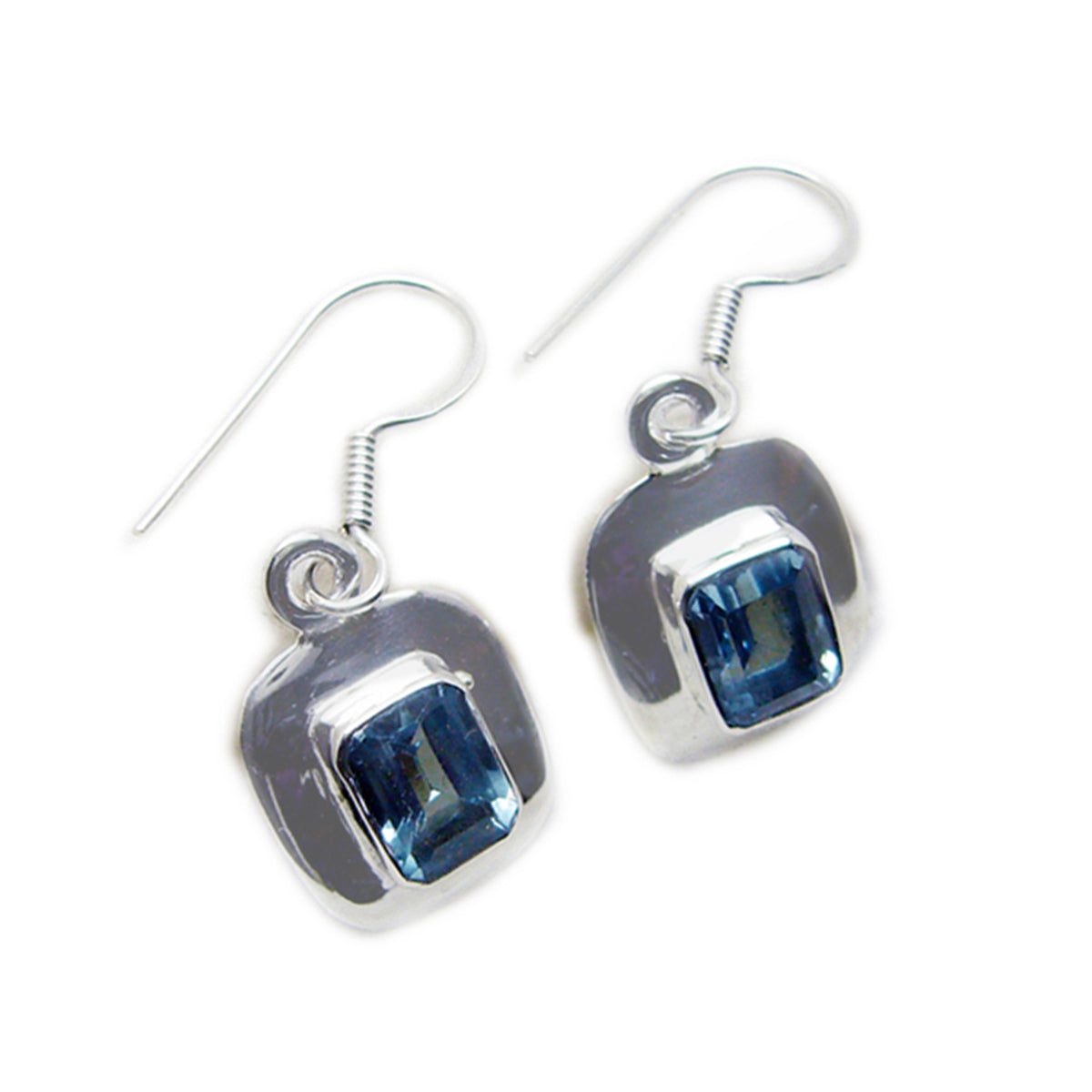 Blue-Topaz-Korean-Antonia-multiple-Dangle-Blue-Sterling-Silver-Earring