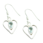 Blue-topaz-Mexican-Ines-multiple-Dangle-Blue-Silver-Earring