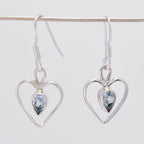 Blue-topaz-Mexican-Ines-multiple-Dangle-Blue-Silver-Earring
