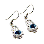 Blue-Topaz-Italian-Camila-multiple-Dangle-Blue-Sterling-Silver-Earring