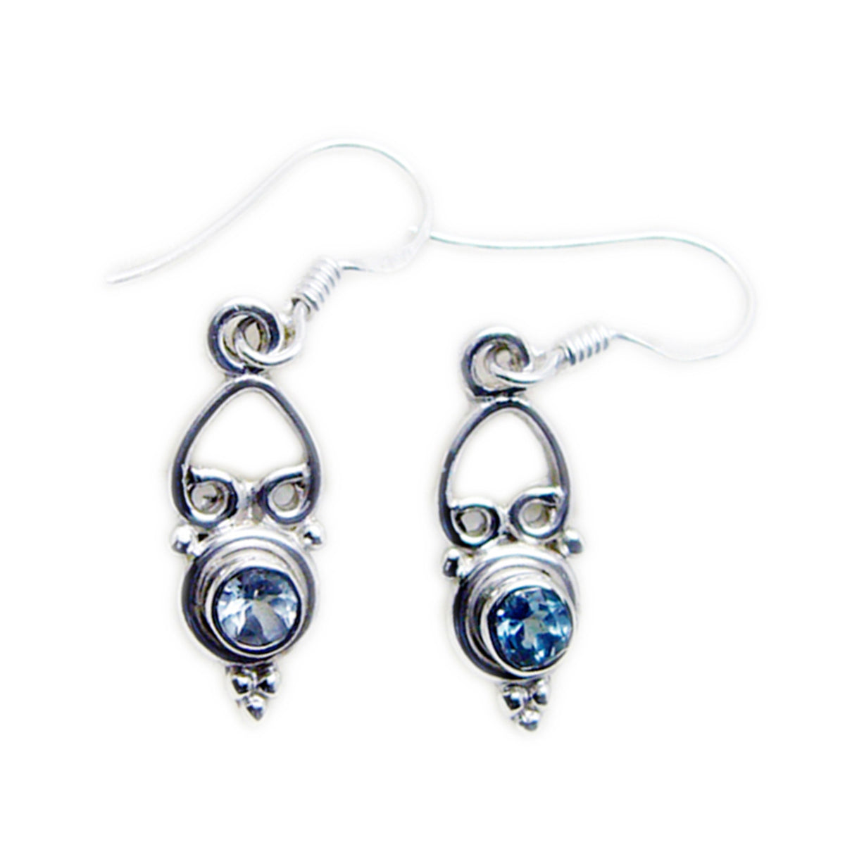 Blue-Topaz-Middle-Eastern-Carla-multiple-Dangle-Blue-925-Silver-Earring