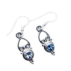 Blue-Topaz-Middle-Eastern-Carla-multiple-Dangle-Blue-925-Silver-Earring