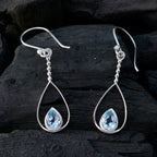 Blue-Topaz-American-Isabella-Solitaire-Dangle-Blue-Sterling-Silver-Earring