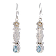 Blue-topaz-Latin-American-Nayara-Solitaire-Dangle-Blue-925-Silver-Earring