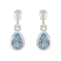 Blue-Topaz-Russian-Zoe-Solitaire-Stud-Blue-92.5-Silver-Earring