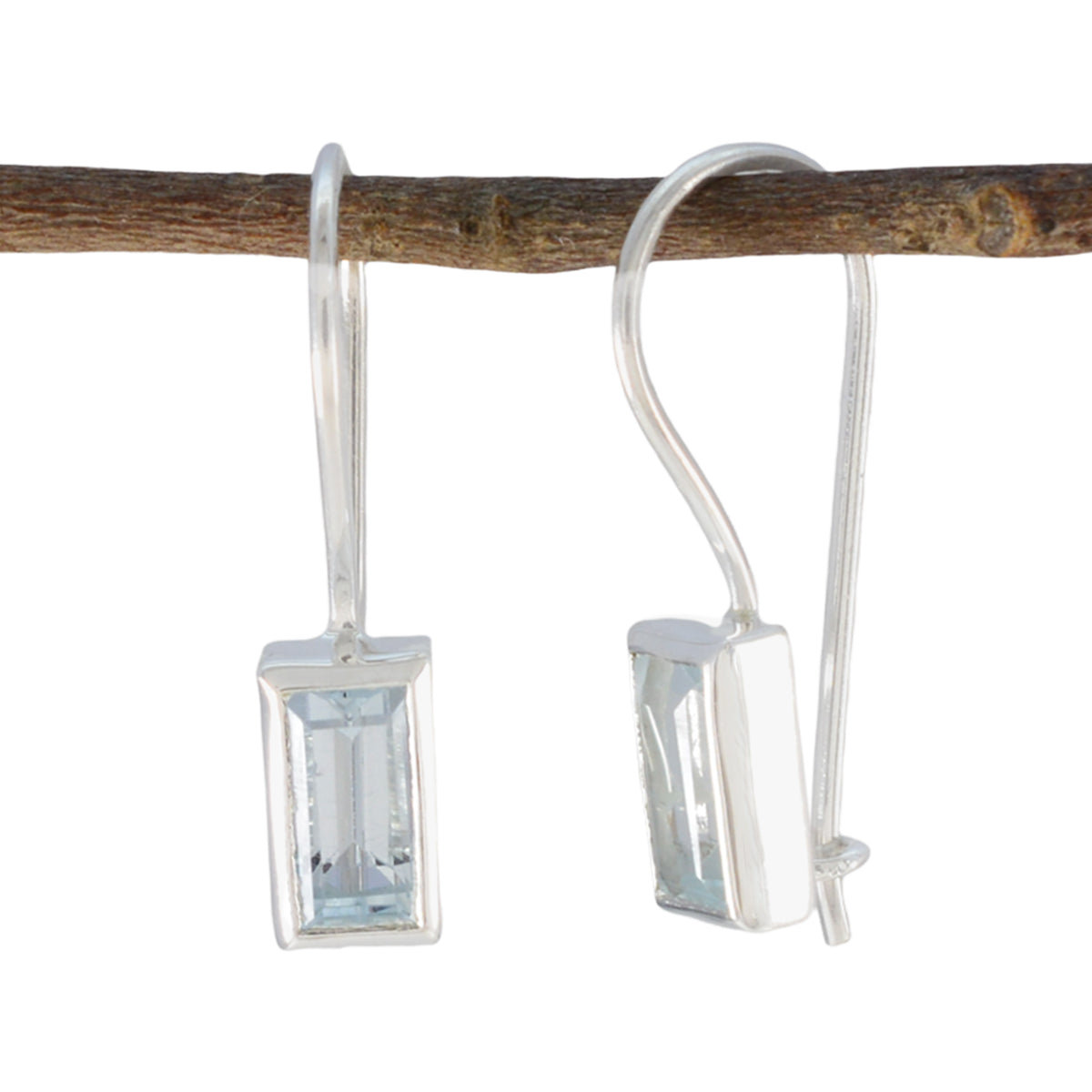 Blue-Topaz-Latin-American-Yan-Solitaire-Dangle-Blue-925-Silver-Earring