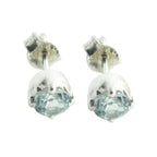 Blue-Topaz-Egyptian-Natalia-Solitaire-Stud-Blue-925-Sterling-Silver-Earring