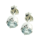 Blue-Topaz-Egyptian-Natalia-Solitaire-Stud-Blue-925-Sterling-Silver-Earring