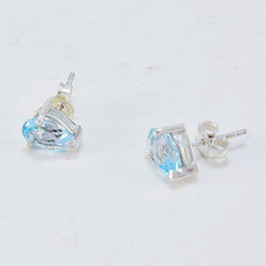 Blue-Topaz-Middle-Eastern-Rebeca-Solitaire-Stud-Blue-Sterling-Silver-Earring