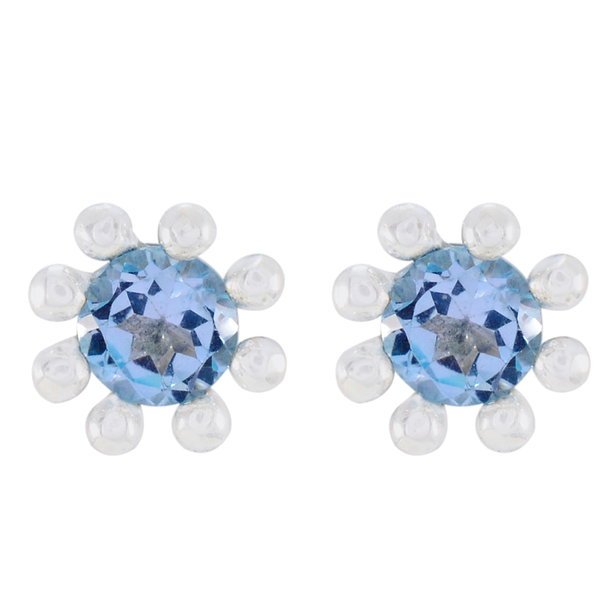 Blue-topaz-American-Elena-Solitaire-Stud-Blue-Sterling-Silver-Earring