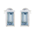 Blue-Topaz-Korean-Giulia-Solitaire-Stud-Blue-925-Silver-Earring