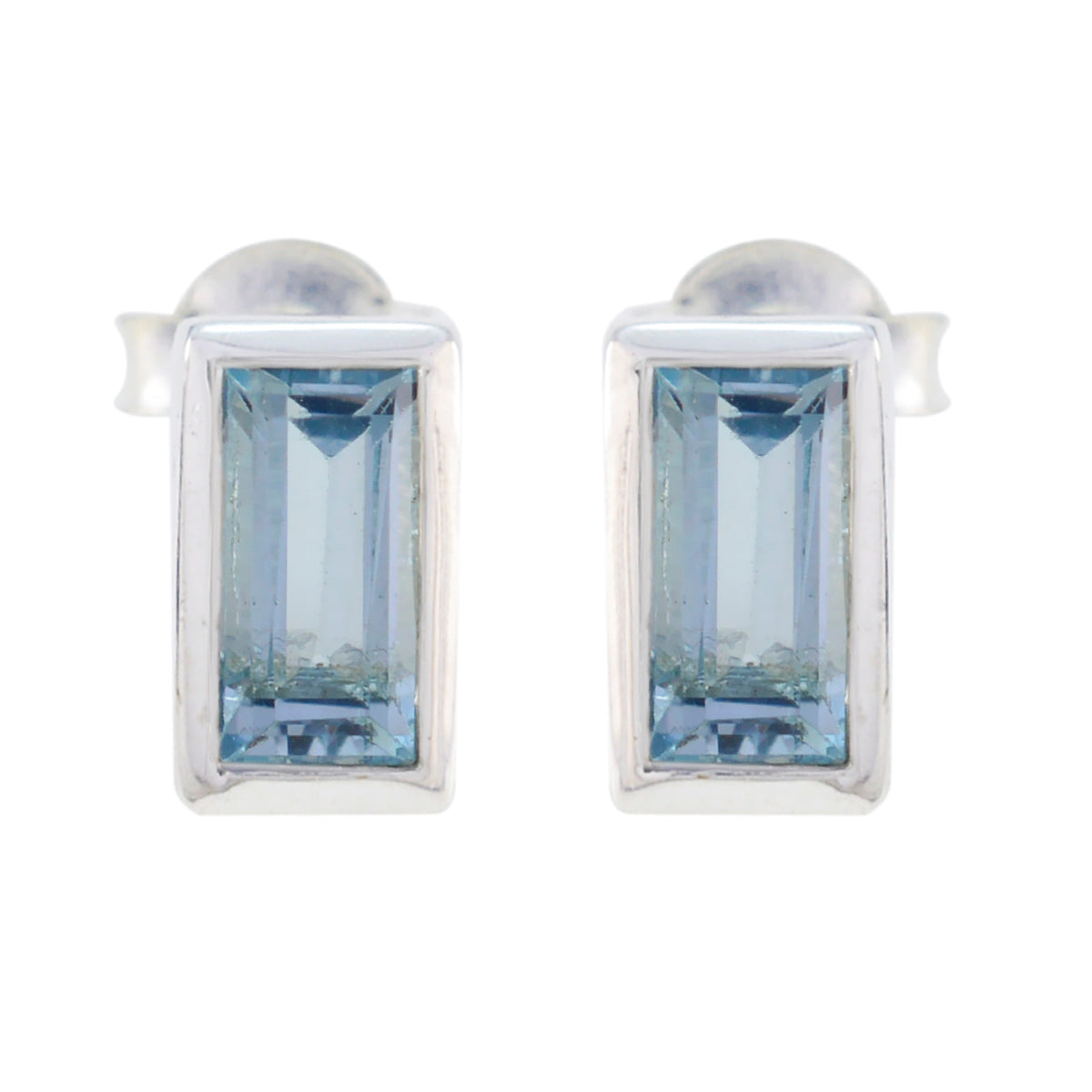 Blue-Topaz-Korean-Giulia-Solitaire-Stud-Blue-925-Silver-Earring