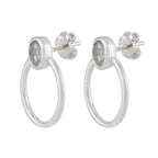 Blue-Topaz-Mexican-Nova-Solitaire-Stud-Blue-Sterling-Silver-Earring