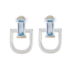Blue-Topaz-American-Riley-Solitaire-Stud-Blue-Silver-Earring