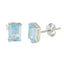 Blue-Topaz-Latin-American-Noelia-Solitaire-Stud-Blue-925-Silver-Earring